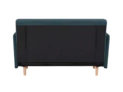 Belushi - Canapé Convertible 2 Places En Tissu (L120cm) - Couleur - Vert Eucalyptus -Canapé Soldes Boutique canape 17797281