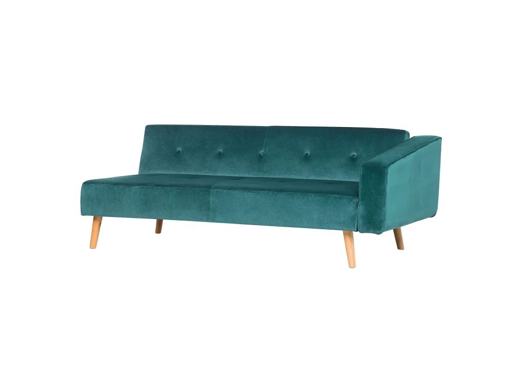 Canapé Angle à Droite - Vadso - Velours, Vert 7 Canapé Angle à Droite - Vadso - Velours, Vert – Image 7