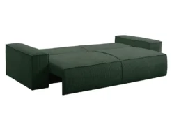 Canapé 4 Places Convertible En Velours Côtelé Vert AMELIA De Pascal Morabito -Canapé Soldes Boutique canape 17972255