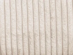 Canapé D'angle Gauche En Velours Côtelé Beige TESSIO -Canapé Soldes Boutique canape 18086861