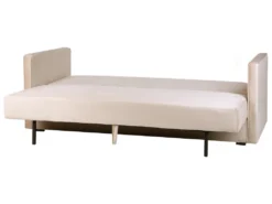Canapé En Velours Beige Avec Rangement EKSJO -Canapé Soldes Boutique canape 18253883