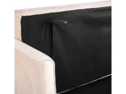 Canapé En Velours Beige Avec Rangement EKSJO -Canapé Soldes Boutique canape 18253889