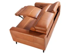 Canapé 2 Places En Cuir Avec Relaxation 6147 ANGEL CERDA -Canapé Soldes Boutique canape 18426863