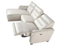 Chaise Longue En Cuir Et Mécanisme Relax 6155 ANGEL CERDA -Canapé Soldes Boutique canape 18427043