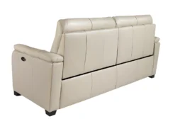 Canapé 3 Places En Cuir Gris Et Relax 6158 ANGEL CERDA -Canapé Soldes Boutique canape 18427219