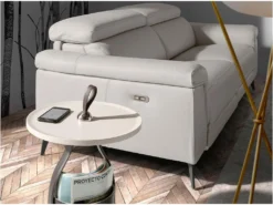 Canapé 3 Places Rembourré En Cuir Gris 6108 ANGEL CERDA 17 Canapé 3 Places Rembourré En Cuir Gris 6108 ANGEL CERDA -Canapé Soldes Boutique canape 18427323