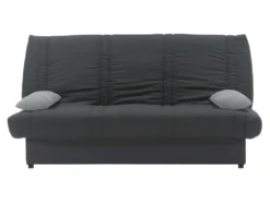 Ensemble Canapé Clic Clac FARWEST II Gris Avec Couette 220 X 240 Et 2 Oreillers -Canapé Soldes Boutique canape 18442047