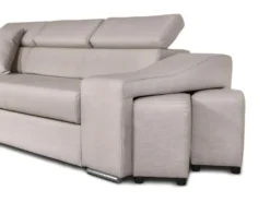 Canapé D'Angle ELONA Convertible En Tissu - Beige - Angle Gauche -Canapé Soldes Boutique canape 18796417