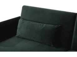 Canapé Clic Clac En Velours "Donia" - 203 X 81 X 83 Cm - 3 Places - Vert Foncé 9 Canapé Clic Clac En Velours "Donia" - 203 X 81 X 83 Cm - 3 Places - Vert Foncé -Canapé Soldes Boutique canape 19211317