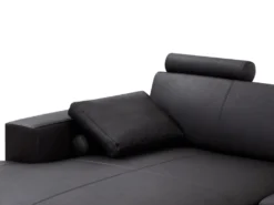 Canapé Panoramique 7 Places Cuir Supérieur DONATELLO II - Marron - Angle Droit -Canapé Soldes Boutique canape 19370735