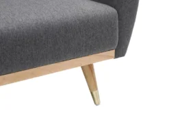 Canapé D'angle Convertible Réversible Clic-clac En Tissu Anthracite ANDINO -Canapé Soldes Boutique canape 19438115