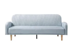 Canapé 3 Places Convertible Clic-clac En Tissu Bleu Clair VENAFRA -Canapé Soldes Boutique canape 19578635