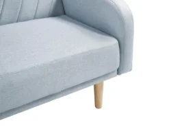 Canapé 3 Places Convertible Clic-clac En Tissu Bleu Clair VENAFRA -Canapé Soldes Boutique canape 19578637