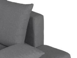 Canapé D'angle XL Convertible FELTON - Anthracite -Canapé Soldes Boutique canape 1958147