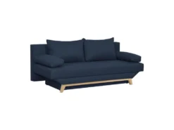 TEIJO Banquette Convertible 3 Places Avec Coffre De Rangement - Tissu Bleu - L 190 X P 84 X H 92 Cm 7 TEIJO Banquette Convertible 3 Places Avec Coffre De Rangement - Tissu Bleu - L 190 X P 84 X H 92 Cm -Canapé Soldes Boutique canape 19718633