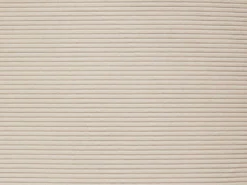 Canapé D'angle Gauche Et Pouf En Velours Côtelé Beige BORORE -Canapé Soldes Boutique canape 19738433