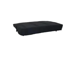 Banquette Clic Clac 3 Places - Tissu Noir - Style Contemporain - L 193 X P 92 Cm -Canapé Soldes Boutique canape 19913175