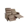 Canapé Relax électrique 2 Places Marron Cendré - SOFTY