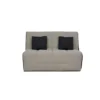 Banquette BZ SLYDE HIGHT 140 Avec Housse Grise + 2 Coussins - SL10008