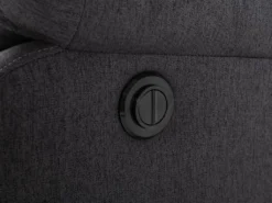 Canapé D'angle Relax En Tissu électrique LUNANO - Anthracite - Angle Gauche -Canapé Soldes Boutique canape 2011883