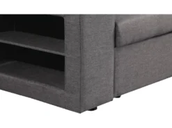 Canapé D'angle Convertible/réversible "Axel" - 3 Places - Gris -Canapé Soldes Boutique canape 20959295