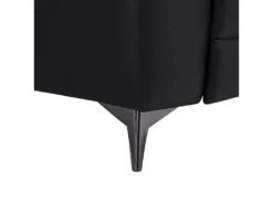 Canapé D'angle Droit Relax électrique En Cuir Noir FORLO -Canapé Soldes Boutique canape 21019407