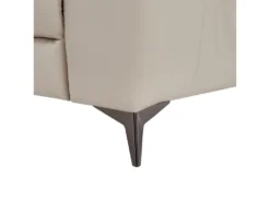 Canapé D'angle Gauche Relax électrique En Cuir Crème FORLO -Canapé Soldes Boutique canape 21023665