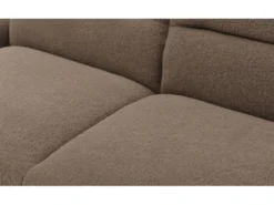 Canapé-lit Clic-clac 3 Places Confort Lucille Tissu Bouclette Taupe -Canapé Soldes Boutique canape 21134029