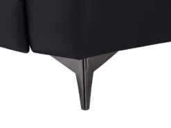 Canapé D'angle Gauche Relax électrique En Cuir Noir FORLO -Canapé Soldes Boutique canape 21137017