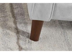 LIVERPOOL - Canapé Convertible En Velours Gris Clair -Canapé Soldes Boutique canape 21270179