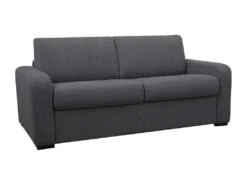 Canapé 4 Places Convertible Express En Tissu Gris Anthracite - Matelas 14 Cm - Couchage 160cm - BEVIS 7 Canapé 4 Places Convertible Express En Tissu Gris Anthracite - Matelas 14 Cm - Couchage 160cm - BEVIS -Canapé Soldes Boutique canape 2146049