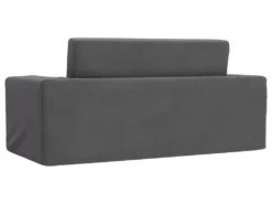 Canapé-lit Pour Enfants à 2 Places Anthracite Peluche Douce -Canapé Soldes Boutique canape 21993981