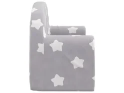 Canapé-lit Pour Enfants à 2 Places Gris Clair Avec étoiles -Canapé Soldes Boutique canape 21994155