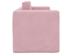 Canapé-lit Pour Enfants à 2 Places Rose Peluche Douce -Canapé Soldes Boutique canape 21996649