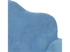 Canapé-lit Pour Enfants à 2 Places Bleu Peluche Douce -Canapé Soldes Boutique canape 21998965