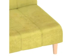 Canapé-lit à 2 Places Vert Tissu -Canapé Soldes Boutique canape 22001133