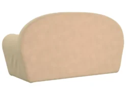 Canapé-lit Pour Enfants à 2 Places Crème Peluche Douce -Canapé Soldes Boutique canape 22002715