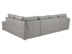 Stan Canapé-lit, Chaise Longue Côté Gauche, Gris Clair. -Canapé Soldes Boutique canape 22043279