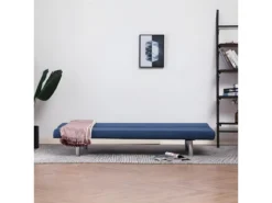 Canapé-lit Bleu Polyester -Canapé Soldes Boutique canape 22059703