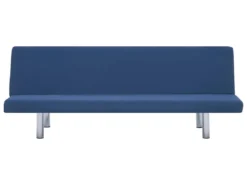 Canapé-lit Bleu Polyester -Canapé Soldes Boutique canape 22059707