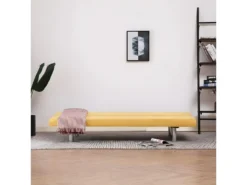 Canapé-lit Jaune Polyester -Canapé Soldes Boutique canape 22059721