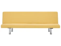 Canapé-lit Jaune Polyester -Canapé Soldes Boutique canape 22059725