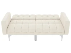 Canapé-lit Crème Tissu -Canapé Soldes Boutique canape 22059797