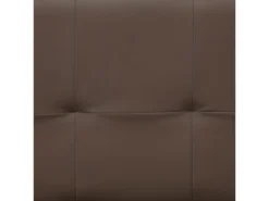 Canapé-lit Avec Deux Oreillers Marron Similicuir -Canapé Soldes Boutique canape 22059865