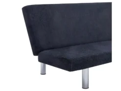 Canapé-lit Gris Foncé Polyester -Canapé Soldes Boutique canape 22059975