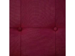 Canapé-lit Avec Accoudoir Rouge Bordeaux Polyester -Canapé Soldes Boutique canape 22059999