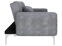 Canapé-lit Gris Clair Tissu -Canapé Soldes Boutique canape 22060027