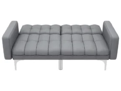 Canapé-lit Gris Clair Tissu -Canapé Soldes Boutique canape 22060031