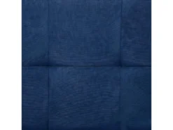 Canapé-lit Avec Deux Oreillers Bleu Polyester -Canapé Soldes Boutique canape 22060071