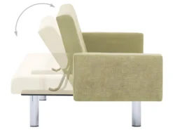 Canapé-lit Avec Accoudoir Vert Polyester -Canapé Soldes Boutique canape 22060181